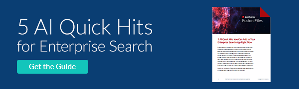 Ebook - 5 AI Quick Hits You Can Add to Your Enterprise Search App Right Now