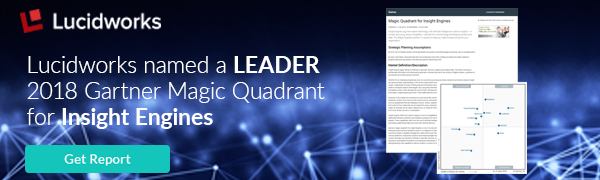 2018 Gartner Magic Quadrant for Insight Engines